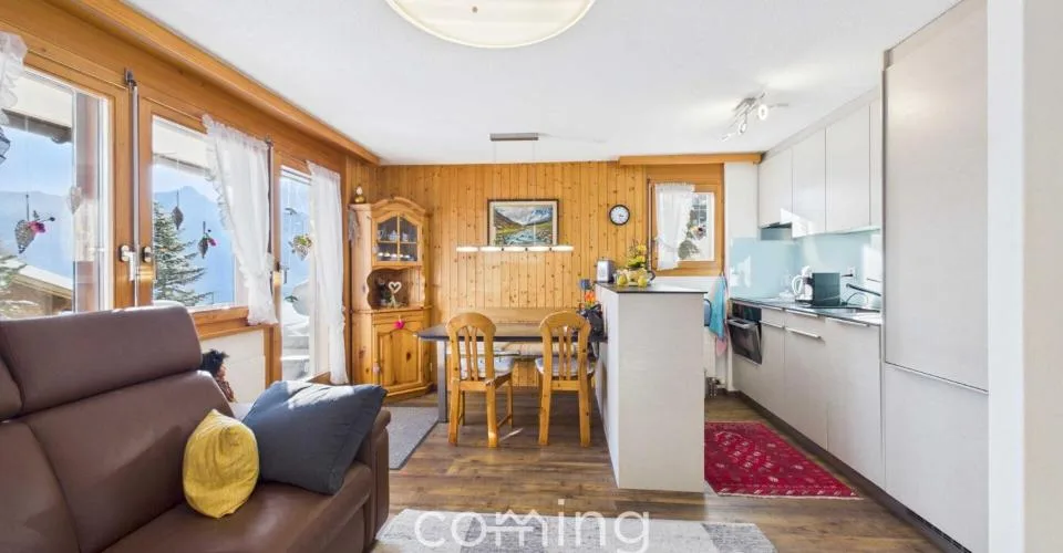 Panoramablick und privater Garten – gemütliche 3.5-Zimmer-Wohnung in Engersch – photo 2 sur 26