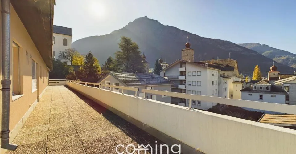 Attikawohnung in Brig-Glis - 5.5 Zimmer, Panorama-Bergsicht und Blick auf das Stockalperschloss – photo 6 sur 32