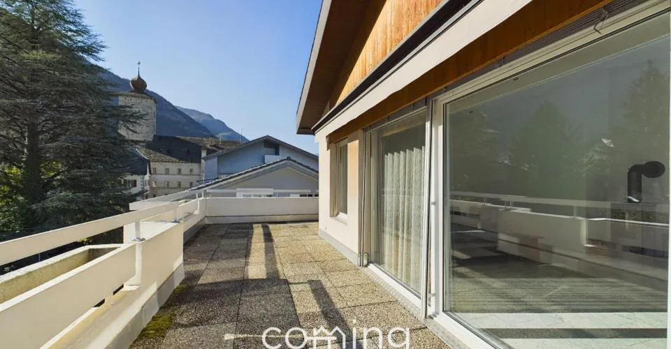 Attikawohnung in Brig-Glis - 5.5 Zimmer, Panorama-Bergsicht und Blick auf das Stockalperschloss – photo 4 sur 32