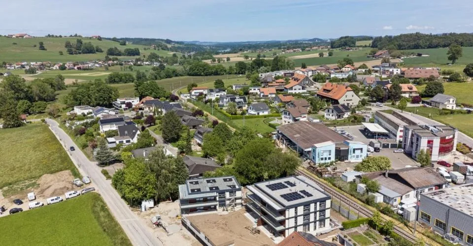 Schönes Panorama - Belfaux - Los B1 – Foto 11 von 24