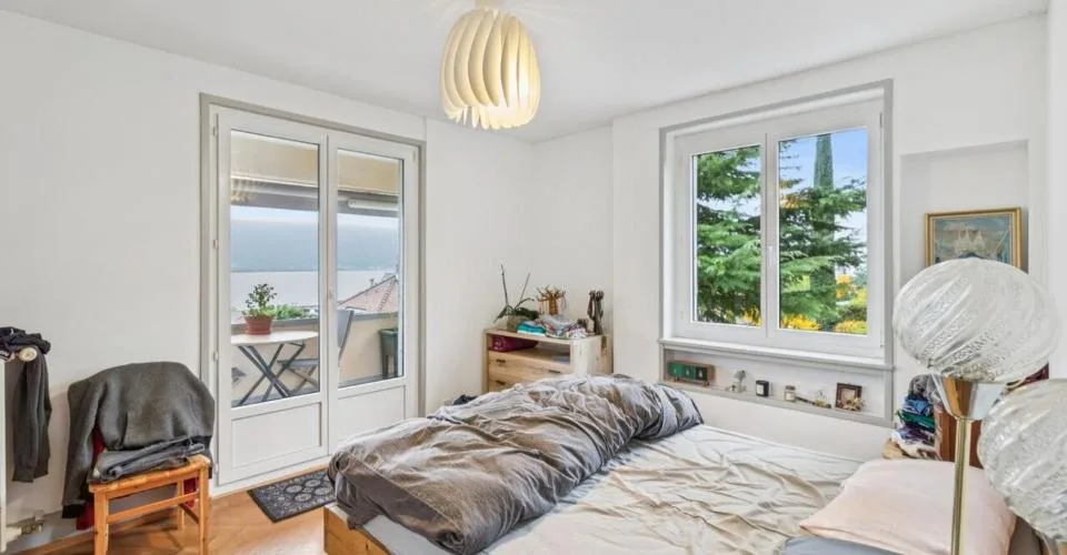 Appartamento con charme e vista panoramica sul lago a Montreux – foto 4 di 16