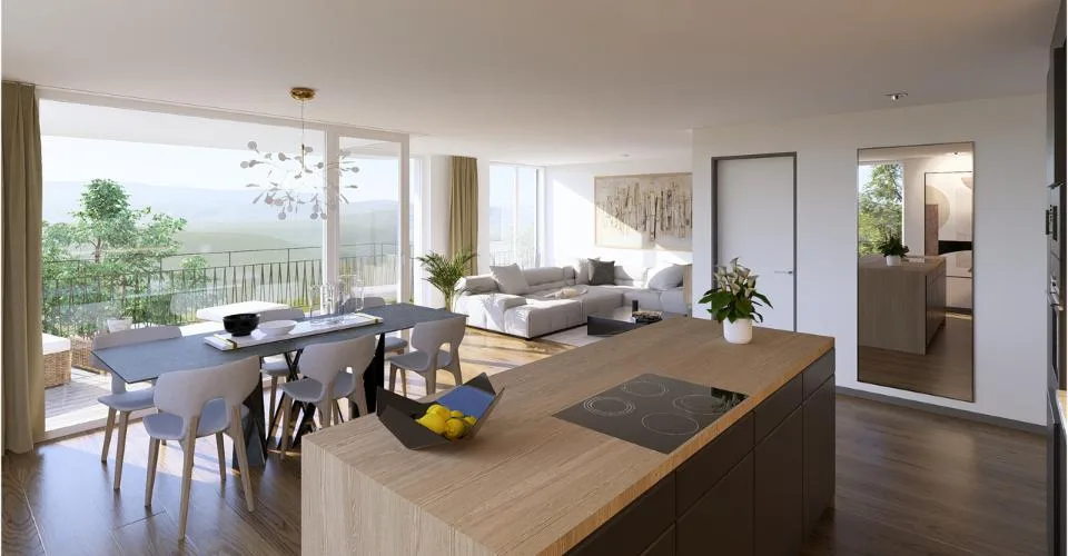 4.5 Zimmer Wohnung in Villars-sur-Glâne – Foto 4 von 4