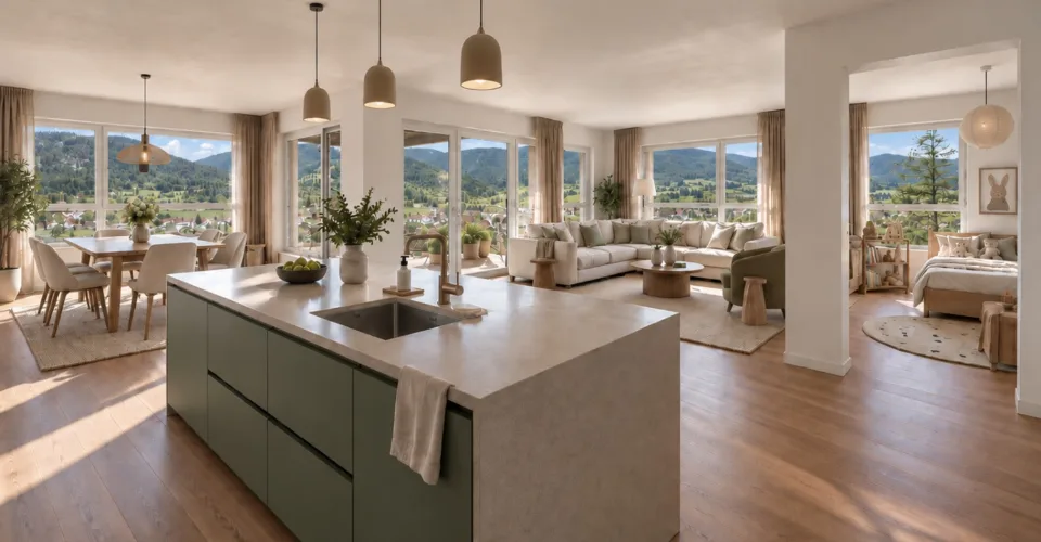 Helles 4.5-Zimmer-Wohnung am Waldrand – Foto 6 von 17