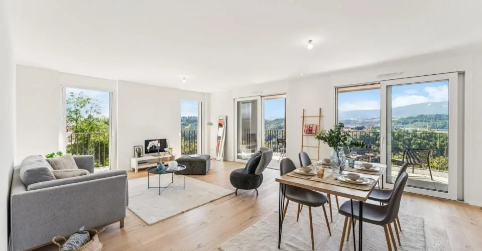 Magnifique appartement de 4,5 pièces offrant une vue exceptionnelle – Foto 2 von 26
