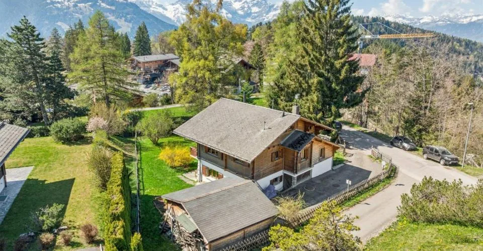 Familienschachalet und 3.5-Zimmer-Wohnung, Barboleuse, Nähe Verkehrsmittel – Foto 12 von 22