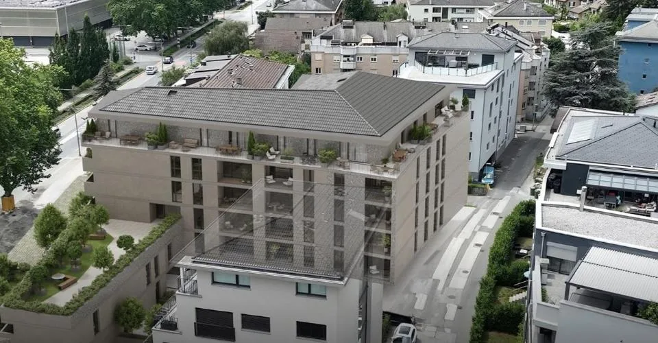 Le Carré de France: Lot 05 - New 4.5 room duplex in the heart of Sion – photo 19 of 20