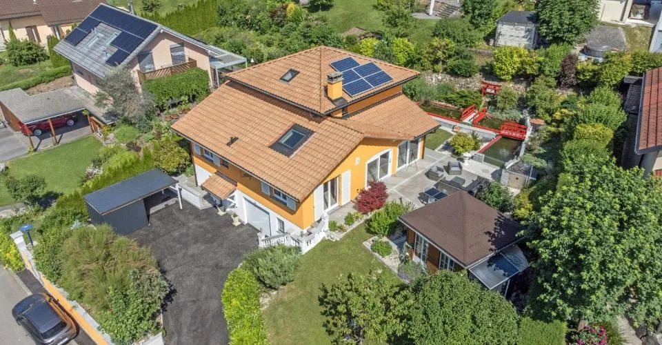 Casa in perfette condizioni con vista mozzafiato su Vallorbe – foto 14 di 26