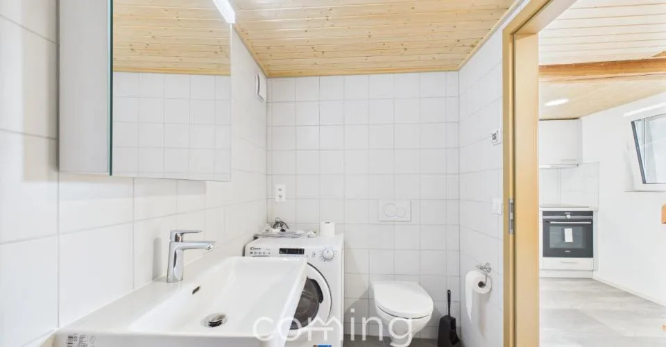 Appartement neuf de 1,5 pièce à Hohtenn, calme, ensoleillé et avec vue sur la montagne