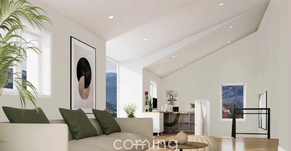 Votre nouvelle maison à Bürchen - construction en bois, cheminée et beaucoup d'espace pour la personnalisation – Foto 3 von 27