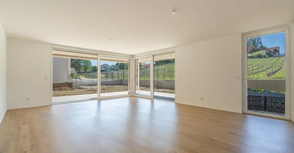 Rez-de-jardin de 3,5 pièces avec terrasse et jardin privatif – photo 3 sur 16