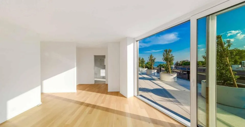 UNIQUE! Attique de 5.5 pièces de 180m2 bénéficiant d'un rooftop terrasse de 168m2 avec vue panoramique sur le lac et les Alpes – foto 4 di 27