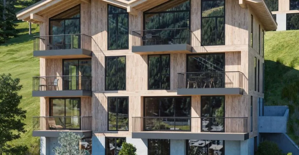 Residenz Le Roc: Luxuriöse Wohnungen mit 5-Sterne-Komfort und Bergpanorama – photo 18 sur 26