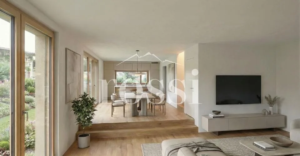 Appartement duplex de 4.5 pièces avec grand jardin, terrasse et balcon à vendre à Cottens – Foto 3 von 9