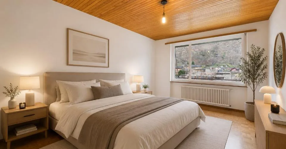 Helles Apartment in einer Doppelhaushälfte mit 8 Zimmern und großem Garten in Giornico – Foto 27 von 34