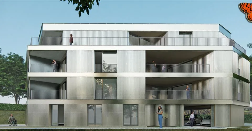 3½ Zimmer mit Südbalkon in Givisiez – Foto 12 von 14