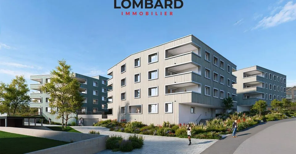 Appartement de 3.5 pièces en rez-de-jardin
