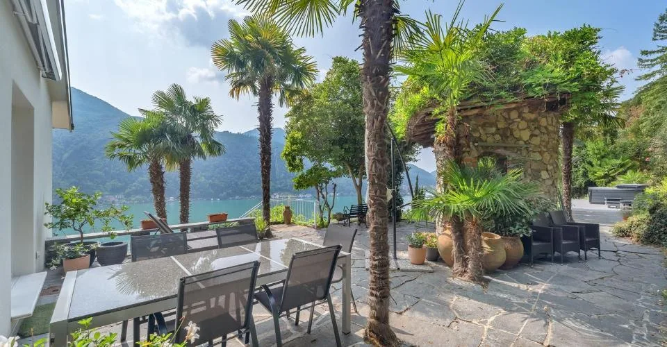 Villa di charme a Morcote con giardino e vista lago mozzafiato – foto 24 di 27