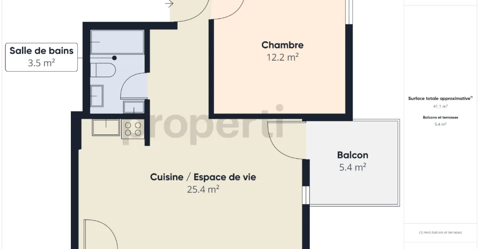 Magnificent 2,5 Zimmer mit Balkon in Aminona, Crans Montana – Foto 28 von 32