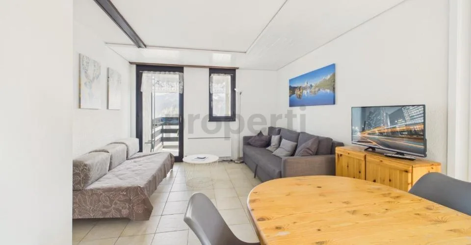 Magnificent 2,5 Zimmer mit Balkon in Aminona, Crans Montana – Foto 12 von 32