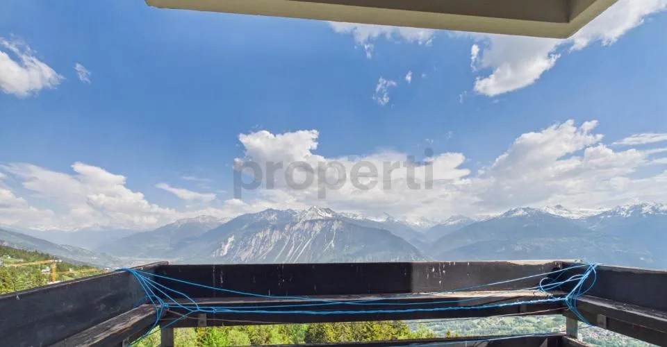 Magnificent 2,5 Zimmer mit Balkon in Aminona, Crans Montana – Foto 22 von 32