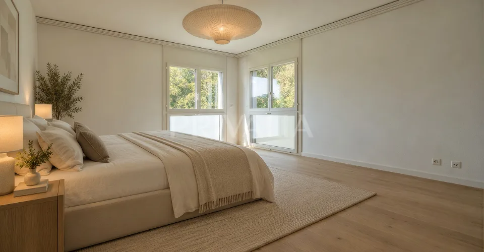 Superbe attique en duplex rénové avec terrasses et vue dégagée – foto 22 di 26