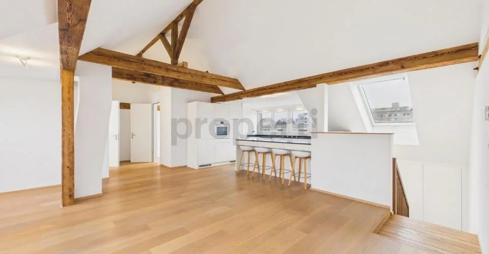 Neu renovierte 6.5-Zimmer-Attikawohnung mit sonnigem Balkon in Basel – Foto 23 von 24