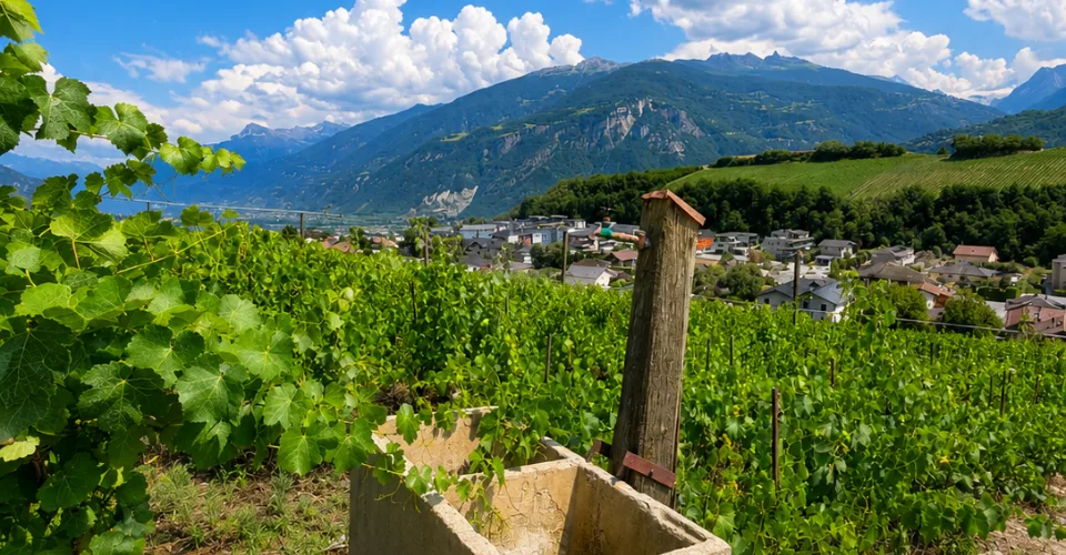 Magnifique villa individuelle à bâtir à Champlan – Grimisuat