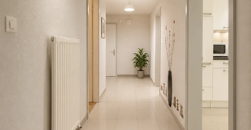Charmant appartement de 3.5 pièces avec balcon et vue dégagée à Villaraboud – Foto 4 von 22
