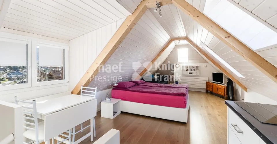 A vendre - Propriété individuelle de 12.5 pièces à deux pas du centre de Blonay et magnifique vue sur le lac – Foto 12 von 13