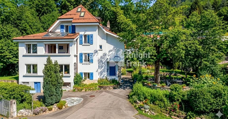 A vendre - Propriété individuelle de 12.5 pièces à deux pas du centre de Blonay et magnifique vue sur le lac – Foto 4 von 13
