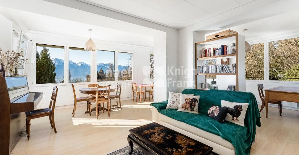 A vendre - Propriété individuelle de 12.5 pièces à deux pas du centre de Blonay et magnifique vue sur le lac – Foto 6 von 13