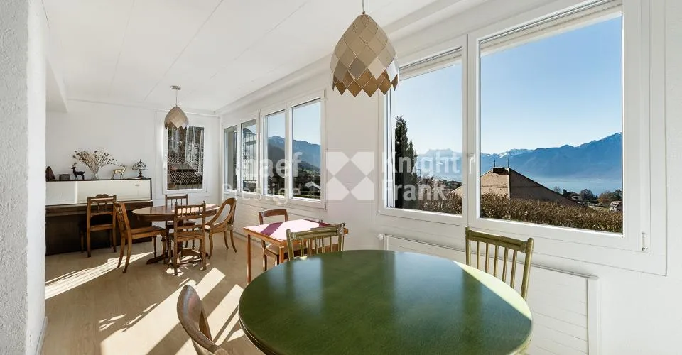 A vendre - Propriété individuelle de 12.5 pièces à deux pas du centre de Blonay et magnifique vue sur le lac – Foto 5 von 13