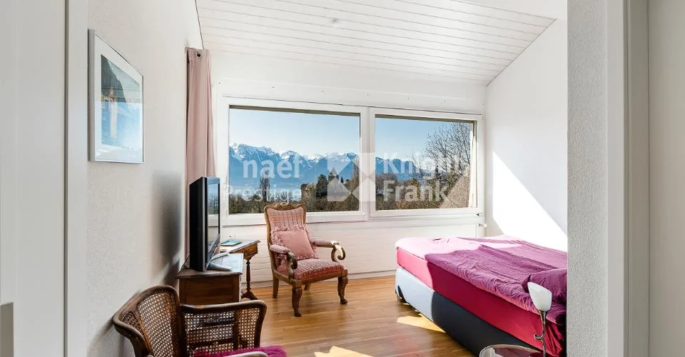 A vendre - Propriété individuelle de 12.5 pièces à deux pas du centre de Blonay et magnifique vue sur le lac – Foto 10 von 13