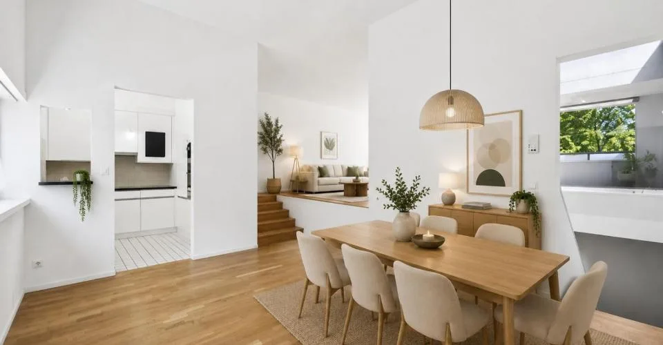 Triplex contemporaneo su mezzanini con loggia, studio indipendente – foto 9 di 13