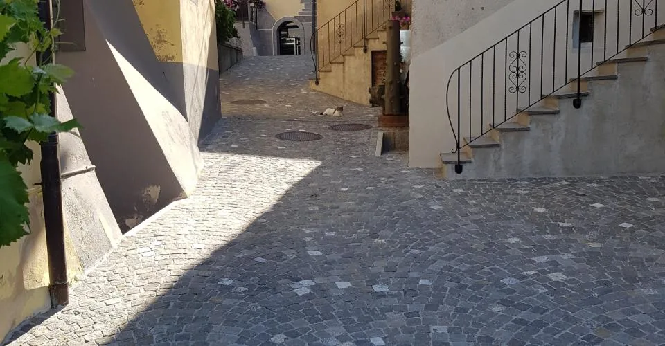 Bello appartamento di 3 locali con terrazza a Saillon Vieux Bourg