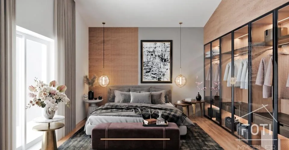 Grand chalet de 5,5 pièces avec sous-sol et garage double, sur plan avec toutes les finitions au gré du preneur. – photo 23 sur 32
