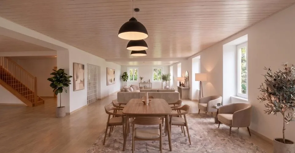 EXCEPTIONNELLE : Maison terrasse de 8.5 pièces avec vue sur la campagne – Foto 3 von 25