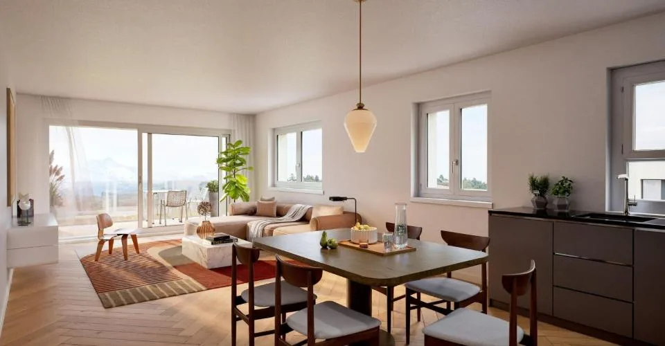 Appartement moderne avec balcon généreux – Foto 4 von 18