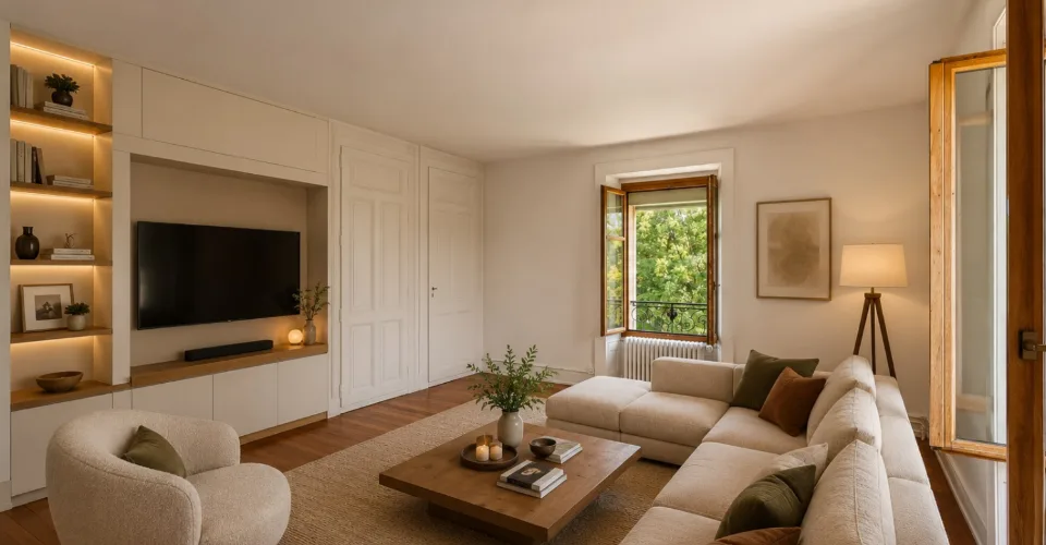 Attika mit Charakter und Panoramaterrasse in einem Herrenhaus – Foto 3 von 9