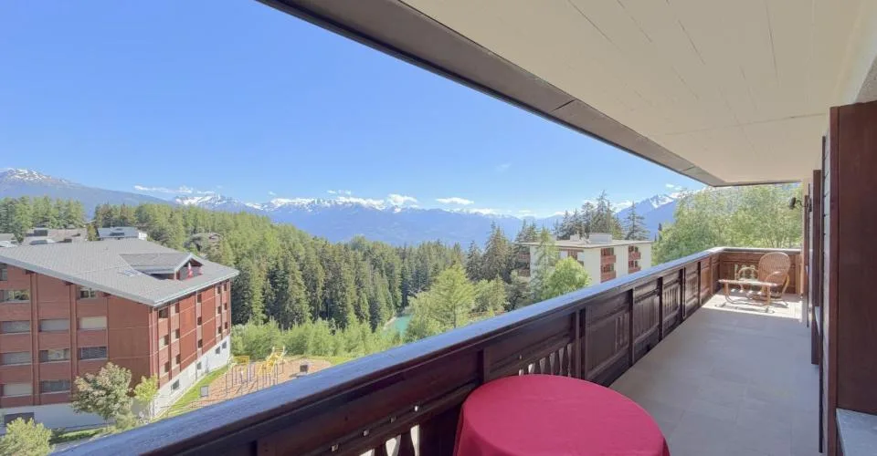 Appartement 4.5 pièces de standing à louer à l’année à Crans-Montana – Vue panoramique exceptionnelle sur les Alpes – Foto 11 von 26