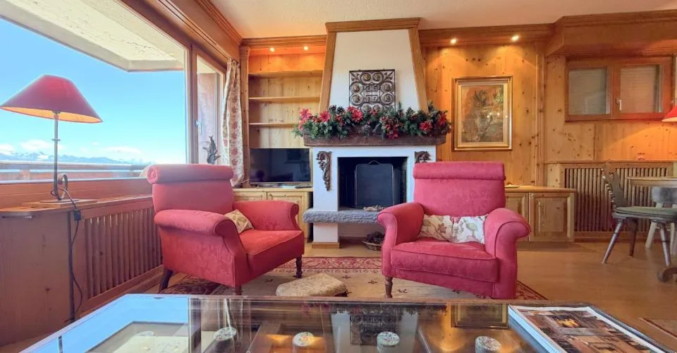 Appartement 4.5 pièces de standing à louer à l’année à Crans-Montana – Vue panoramique exceptionnelle sur les Alpes – Foto 2 von 26