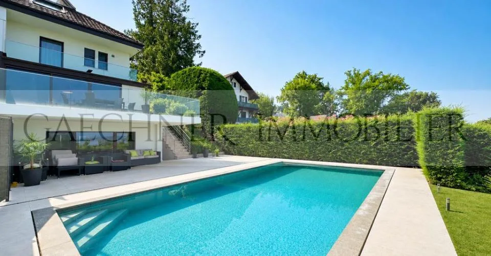 Villa Mitoyenne Vue lac Piscine