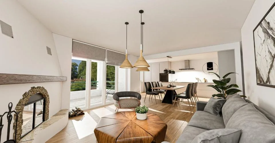 Moutier, magnifique appartement rénové 4.5pces avec ascenseur et parkings – foto 2 di 4