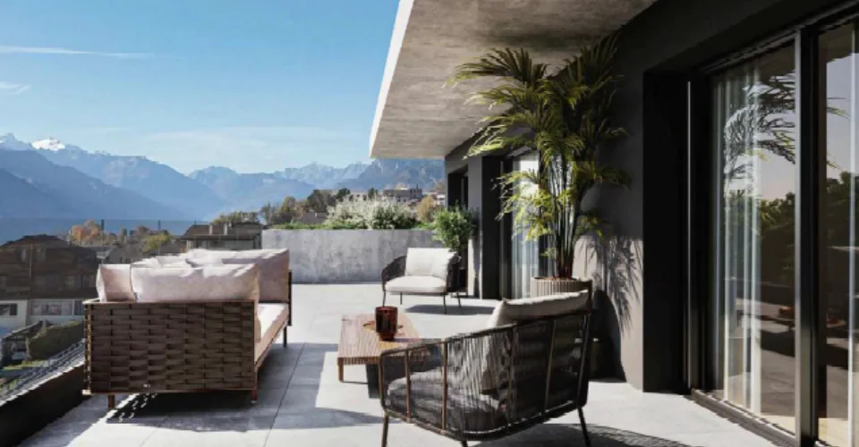 Nuovo attico di 4,5 locali con terrazza - Les Terrasses à Willy – foto 6 di 8