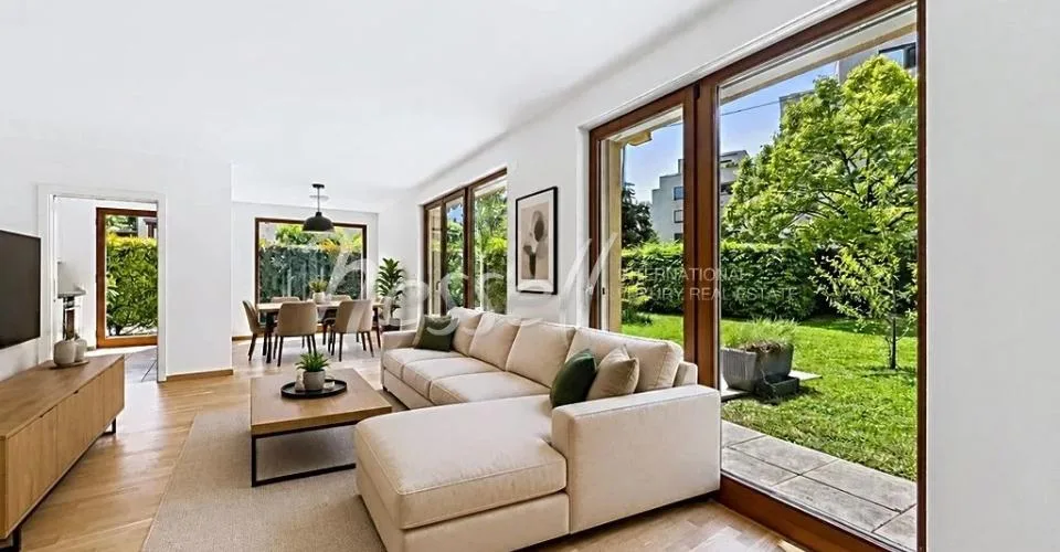 Appartement de 3 pièces en rez-de-jardin