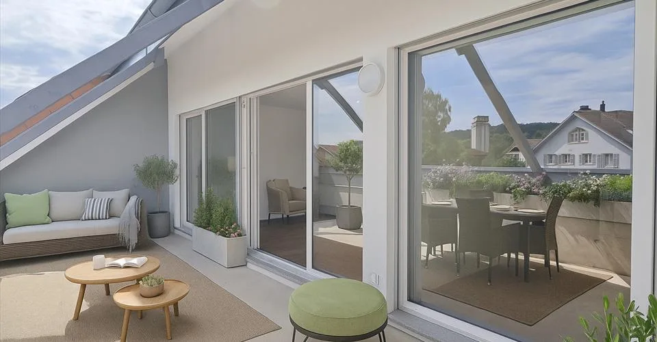 Corcelles - 3.5 pièces neuf avec terrasse et galetas – photo 11 sur 23