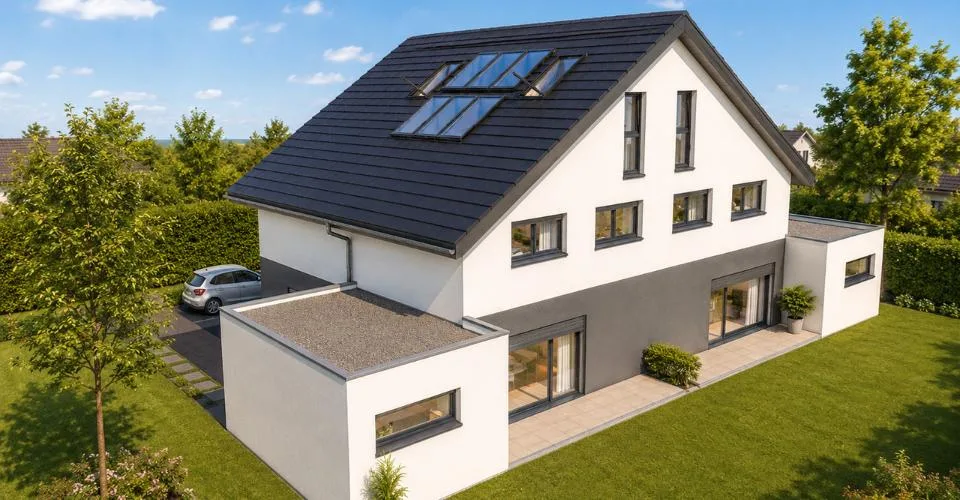 Maison Jumelle sur plan - 5.5 pièces - Sous-sol - Jardin - Garage – Foto 4 von 23