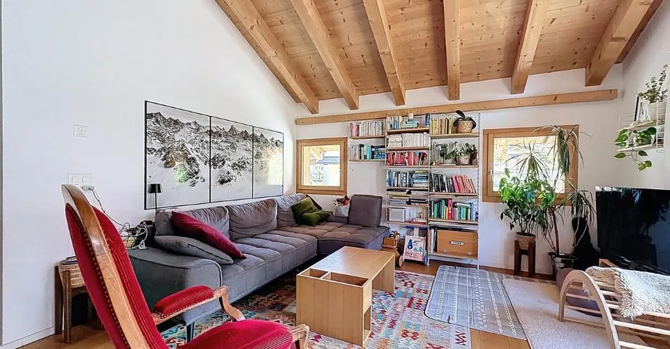 Appartement 3 pièces 65m² au Châble avec balcon – foto 3 di 26