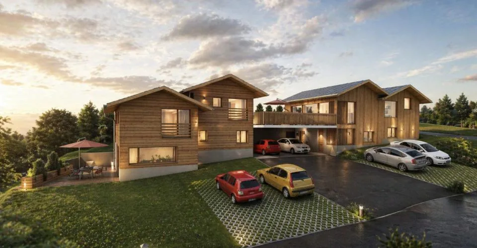 Construction neuve ! 2 Villas mitoyennes type chalet ! – Foto 5 von 10