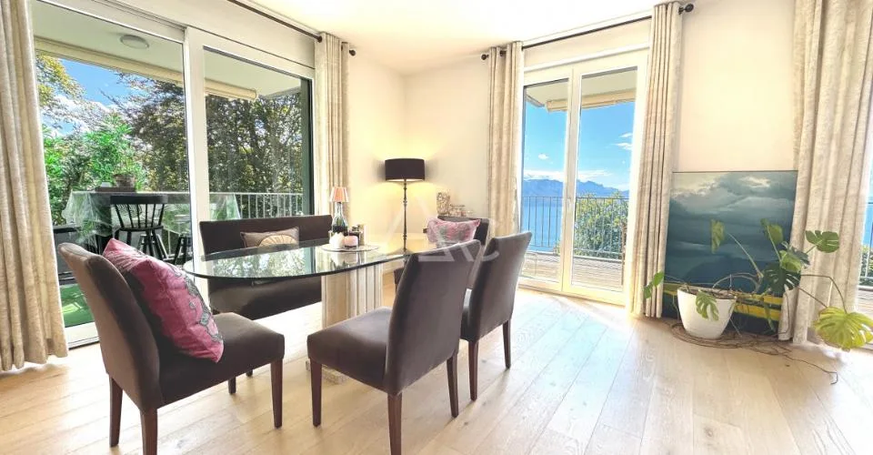 4,5-Zimmer-Wohnung mit Panoramablick auf den Genfersee – Foto 3 von 17